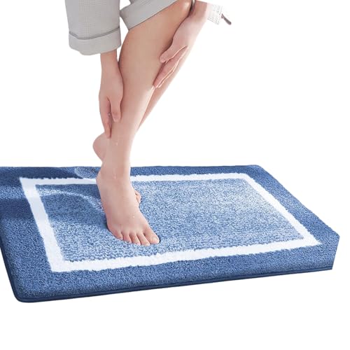 Avejjbaey Verdickte Antislip Bad Matte Super Saugle Teppich Für Toilette Und Eingangsbereich Antiskid Teppich Verdickte Absorbierende Türmat Türmatte von Avejjbaey