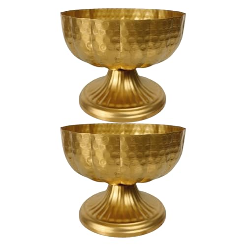 Avejjbaey Vintage Vasen Für Blumenarrangements Compote Bowls Mode Accessoire Für Hochzeiten Und Home Decoration Set Von 2 Blumentöpfe Avejjbaey Vintage Vasen Für Blumenarrangements Compote Bowls Mode Accessoire Für Hochzeiten Und Home Decoration Set Von 2 Blumentöpfe von Avejjbaey