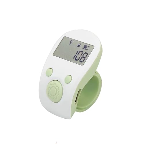 Fingerzählerringe Wiederaufladbare Zähler LED Elektronische Handheld Zähler 9 Kanäle Klickungszeitzähler Tally Counter von Avejjbaey