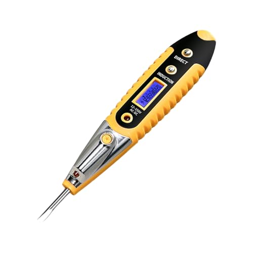 Intelligent Induktion Elektrischer Tester Stift Mit LED Display Easy Carry Designs Detektoren Für Elektriker Hausbesitzer Projekte Red LED Spannungsmesswerkzeug Intelligent Induktion Elektrischer Tester Stift Mit LED Display Easy Carry Designs Detektoren Für Elektriker Hausbesitzer Projekte Red LED Spannungsmesswerkzeug von Avejjbaey