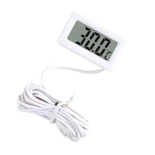 LCD Thermometer Digitale Temperaturmonitor Mit Sondenmessmesser Für Kühlschrankaquarium Gefriersensoren von Avejjbaey