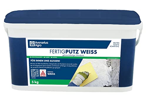 Avenarius Agro Fertigputz weiß Putzmörtel Feinputz Grobputz 5 kg von Avenarius Agro