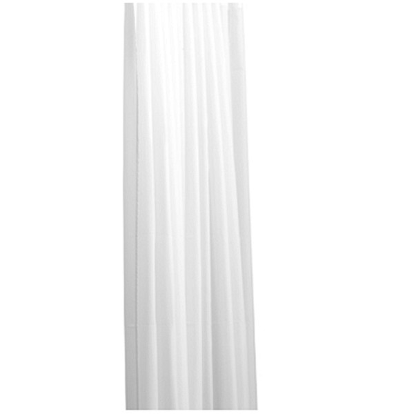 AVENARIUS Duschvorhang weiß 180 x 200 cm, Polyester, 12 Ösen, Serie free living!, antistatisch, mit 9004815030 von Avenarius