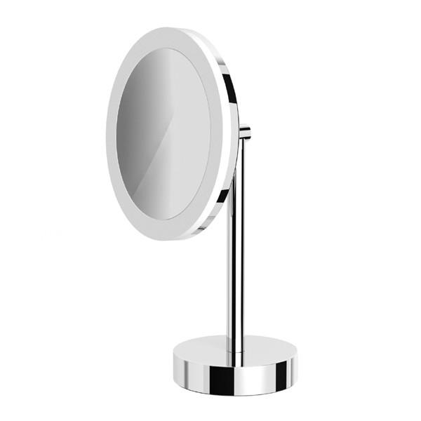 Avenarius Kosmetikspiegel Wand+Stand, Akku, rund, LED, 5-fach, Serie Kosm. 9505115010 von Avenarius