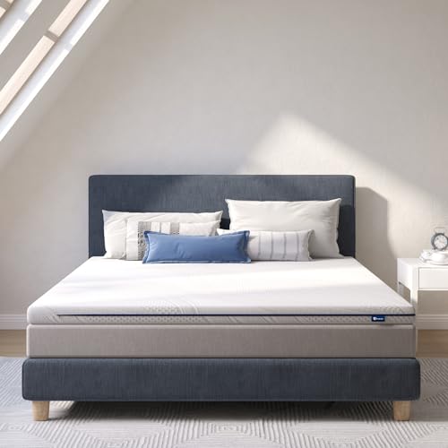 Avenco Matratzentopper 80x200cm, 5cm Höhe, 2-in-1 Gel Memory Foam mit Bambusfasern, Öko-TEX Zertifiziert, Abnehmbaren und Waschbaren Bezug, geeignet für Gästebetten und Camping Avenco Matratzentopper 80x200cm, 5cm Höhe, 2-in-1 Gel Memory Foam mit Bambusfasern, Öko-TEX Zertifiziert, Abnehmbaren und Waschbaren Bezug, geeignet für Gästebetten und Camping von Avenco