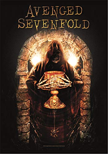 AVENGED SEVENFOLD POSTERFLAGGE FAHNE GOLDEN ARCH von Heart Rock