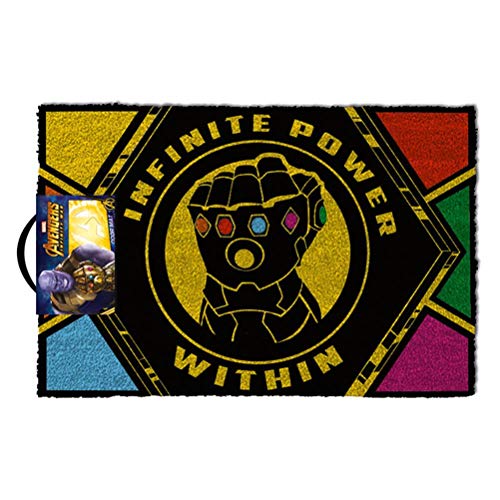 Avengers: Infinity War Infinite Power Within Fußmatte, Mehrfarbig, 40 x 60 cm von Pyramid International