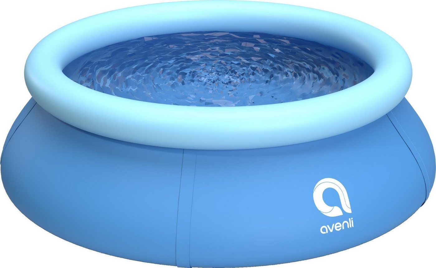 Avenli Pool Prompt Set 168 x 51 cm Pool (Aufstellpool mit aufblasbarem Ring), Swimmingpool auch als Ersatzpool geeignet von Avenli