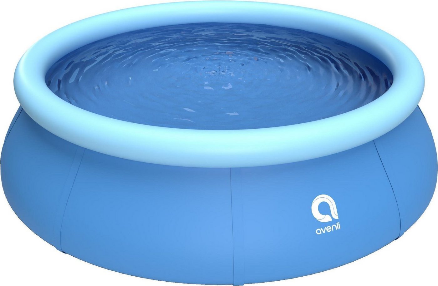 Avenli Quick-Up Pool Prompt Set Pool Ø 305 x 76 cm (Aufstellpool mit aufblasbarem Ring), Swimmingpool auch als Ersatzpool geeignet von Avenli