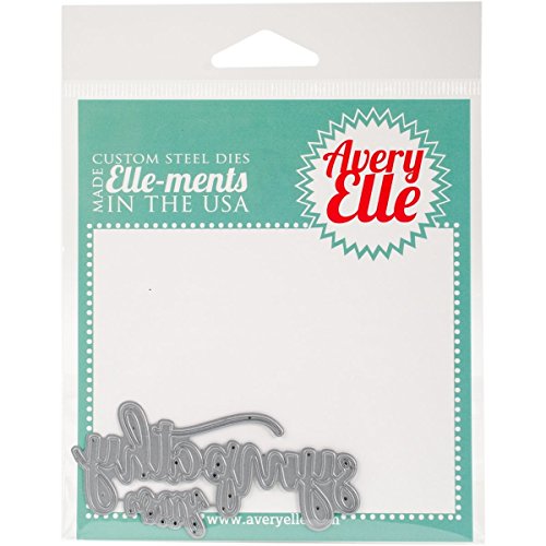 Avery Elle ElleMents Dies with Sympathy, Acrylic, Multicoloured, 0.1 x 4.4 x 5.65 cm von Avery Elle