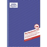 AVERY Zweckform Formularbücher Bautagebuch 1777-5 DIN A4 3x 40 Seiten von Avery Zweckform