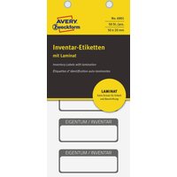 AVERY Zweckform Inventaretiketten 50,0 x 20,0 mm von Avery Zweckform