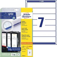 AVERY Zweckform Ordneretiketten - 210 Etiketten von Avery Zweckform