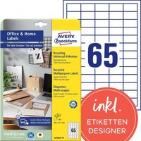 AVERY Zweckform Etiketten LR3666-10 weiß 38,0 x 21,2 mm von Avery Zweckform