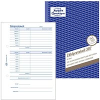 AVERY Zweckform Zählprotokoll Formularbuch 307 - 1 x 50 Blatt von Avery Zweckform