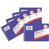 Avery-Zweckform 1742-5 Quittungen DIN A6 quer Anzahl der Blätter: 40 Weiß, Gelb 5St. Avery-Zweckform 1742-5 Quittungen DIN A6 quer Anzahl der Blätter: 40 Weiß, Gelb 5St. von Avery-Zweckform