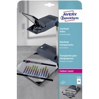 Avery-Zweckform 3566 Overhead-Projektor-Folie DIN A4 Laserdrucker, Farblaserdrucker, Kopierer, Farbk von Avery-Zweckform