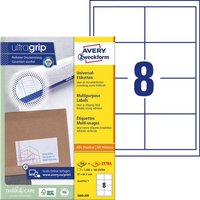 Avery-Zweckform 3660-200 Universal-Etiketten 97 x 67.7mm Papier Weiß 1760 St. Permanent haftend Far Avery-Zweckform 3660-200 Universal-Etiketten 97 x 67.7mm Papier Weiß 1760 St. Permanent haftend Far von Avery-Zweckform