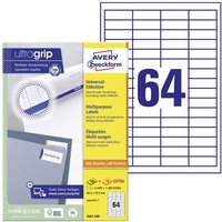 Avery-Zweckform 3667-200 Universal-Etiketten 48.5 x 16.9mm Papier Weiß 14080 St. Permanent haftend Avery-Zweckform 3667-200 Universal-Etiketten 48.5 x 16.9mm Papier Weiß 14080 St. Permanent haftend von Avery-Zweckform