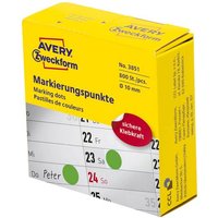 Avery-Zweckform 3851 Markierungspunkte Etiketten Ø 10mm Grün 800 St. Permanent haftend Papier Avery-Zweckform 3851 Markierungspunkte Etiketten Ø 10mm Grün 800 St. Permanent haftend Papier von Avery-Zweckform