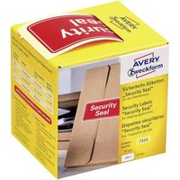 Avery-Zweckform 7310 Sicherheits-Etiketten 78 x 38mm VOID-Folie Rot 100St. von Avery-Zweckform