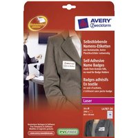 Avery-Zweckform L4787-20 Namens-Etiketten 80 x 50mm Weiß 200 St. Wiederablösbar von Avery-Zweckform