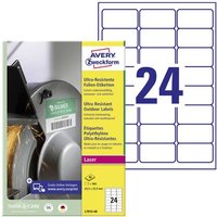 Avery-Zweckform L7912-40 Universal-Etiketten 63.5 x 33.9mm Polyethylenfolie Weiß 960 St. Permanent Avery-Zweckform L7912-40 Universal-Etiketten 63.5 x 33.9mm Polyethylenfolie Weiß 960 St. Permanent von Avery-Zweckform