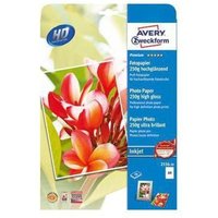 Avery - Fotopapier Premium din A4 250g/m² weiß hochglänzend 20 Bl./Pack. Avery - Fotopapier Premium din A4 250g/m² weiß hochglänzend 20 Bl./Pack. von Avery