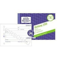 Avery - Quittung din A6 quer nicht selbstdurchschreibend 100 Bl. von Avery