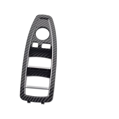 Avfpra Auto Innen Türgriff Für 1 3 4 Serie F20 F30 F31 F34 F35 F36 Schwarz Beige Carbon LHD RHD Auto Innen Tür Fenster Schalter Panel Abdeckung Ersatz Innentürgriffe(A-Carbon Driver Door) von Avfpra
