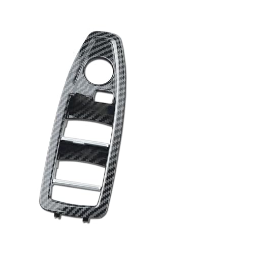 Avfpra Auto Innen Türgriff Für 1 3 4 Serie F20 F30 F31 F34 F35 F36 Schwarz Beige Carbon LHD RHD Auto Innen Tür Fenster Schalter Panel Abdeckung Ersatz Innentürgriffe(B-Carbon Driver Door) von Avfpra