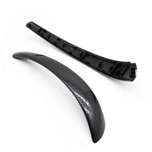 Avfpra Auto Innen Türgriff Für 1 Serie E81 E82 E87 E88 2006 2007 2008 2009 2010 2011 2012 Auto Innentür Links Rechts Pull Griff Abdeckung Trim(Carbon Fiber Set) von Avfpra