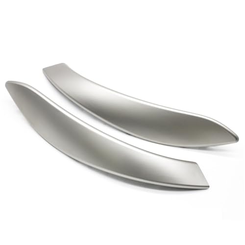 Avfpra Auto Innen Türgriff Für 3 4 Serie M3 M4 F30 F31 F32 F33 F34 F35 F36 F80 F82 F83 316d 318d 320d 325d Auto Türgriff Innen Pull Trim Abdeckung(Silver Cover 2pcs) von Avfpra