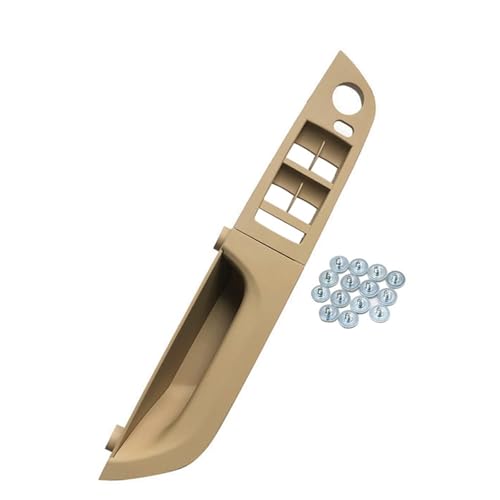 Avfpra Auto Innen Türgriff Für 3 Serie E90 E91 316 318 320 325 328i 2004-2012 LHD Links Hand Fahrer Innen Tür Pull Griff Ersatz(Beige 37.5 Low-end) von Avfpra