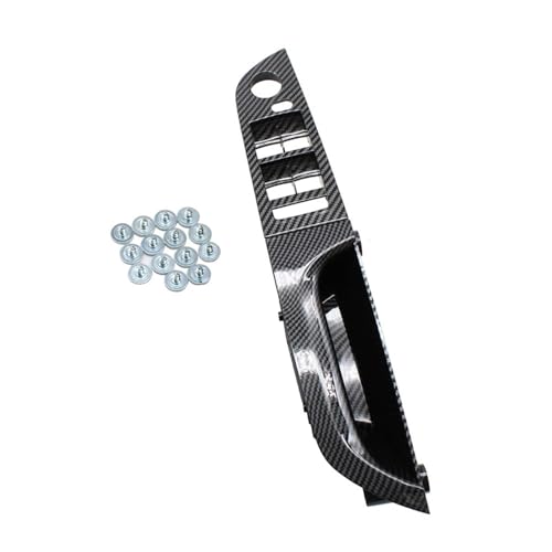 Avfpra Auto Innen Türgriff Für 3 Serie E90 E91 316i 318i 320i 325i 328i LHD RHD Auto Innen Zubehör Carbon Faser Türgriff Kit Ersatz(Front Right -ModelB2) von Avfpra