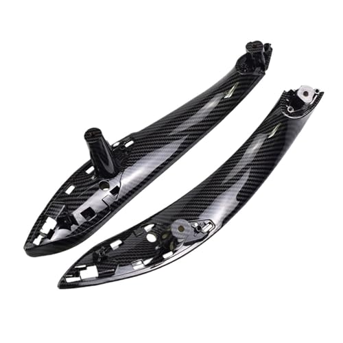 Avfpra Auto Innen Türgriff Für 3 Serie F30 F31 F32 F33 F34 F35 F36 F80 Carbon Fiber Vorne Hinten Links/Rechts Auto Innen Tür Pull Griff Abdeckung Innentürgriffe(CarbonF-2piece-Rear) von Avfpra