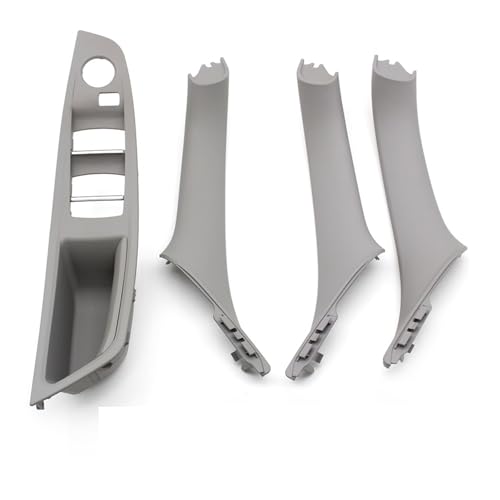 Avfpra Auto Innen Türgriff Für 5 Series F10 F11 520i 523i 525i 528i 530i 51417225867 51417225865 4PCS LHD Innen Links Rechts Türgriff Kit(LHD Gray Set) von Avfpra