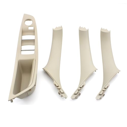 Avfpra Auto Innen Türgriff Für 5 Series F10 F11 520i 523i 525i 528i 530i 51417225867 51417225865 4piece LHD Innen Links Rechts Türgriff Reparatur Kit(LHD Oyster Set) von Avfpra