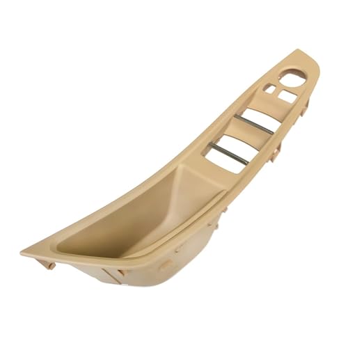 Avfpra Auto Innen Türgriff Für 5 Series F10 F11 520i 523i 525i 528i 530i LHD Beige Schwarz Rot Innentür Armlehne Einbauplatte Türgriff(LHD Beige) von Avfpra