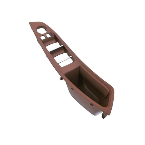 Avfpra Auto Innen Türgriff Für 5 Series F10 F11 F18 520 523 Vordertür Inner Griff Innentür Panel Fahrersitz Schalter Rahmen Aufbewahrungsbox Abdeckung Innentürgriffe(LHD Brown) von Avfpra