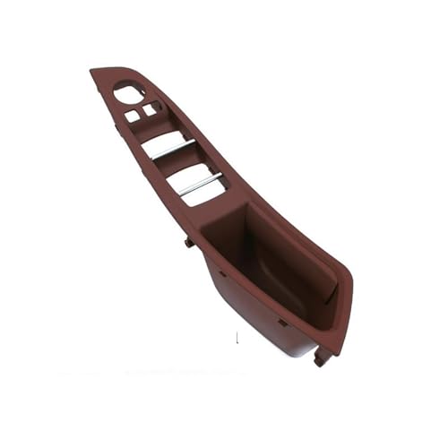 Avfpra Auto Innen Türgriff Für 5 Series F10 F11 F18 520 523 Vordertür Inner Griff Innentür Panel Fahrersitz Schalter Rahmen Aufbewahrungsbox Abdeckung Innentürgriffe(LHD RedBrown) von Avfpra
