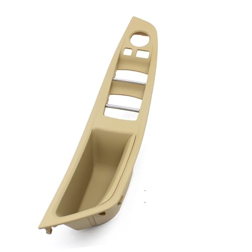 Avfpra Auto Innen Türgriff Für 5 Series F10 F11 F18 520i 523i 525i 528i 535i Auto Innen Kunststoff Tür Armlehne Fenster Schalter Panel Pull Griff 7 Stücke Set Innentürgriffe(Left Armrest Beige) von Avfpra