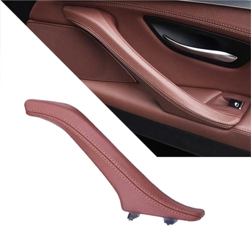 Avfpra Auto Innen Türgriff Für 5 Series F10 F11 F18 520i 523i 525i 528i 535i Links Rechts Innen Beifahrertür Leder Zuggriff Montage(Brown Right) von Avfpra