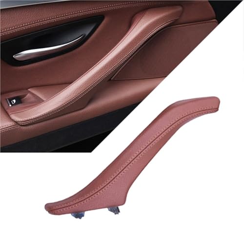 Avfpra Auto Innen Türgriff Für 5 Series F10 F11 F18 520i 523i 525i 528i 535i Links Rechts Innen Beifahrertür Ledergriff Montage(LEFT BROWN) von Avfpra