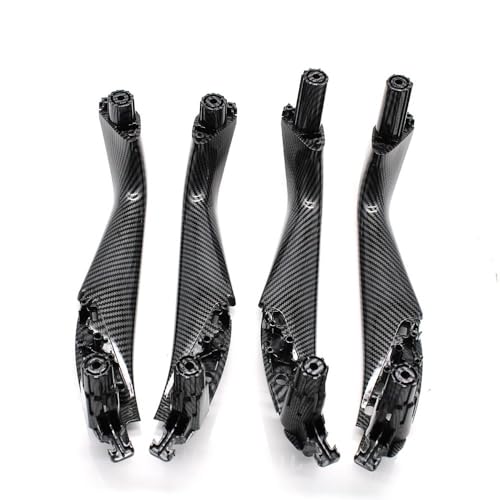 Avfpra Auto Innen Türgriff Für 5 Series M5 G30 G31 F90 2017-2021 51417438521 Auto Vorne Hinten Links Rechts Türgriff Inner Griff Abdeckung Trim Ersatz(Carbonfiber 4piece) von Avfpra