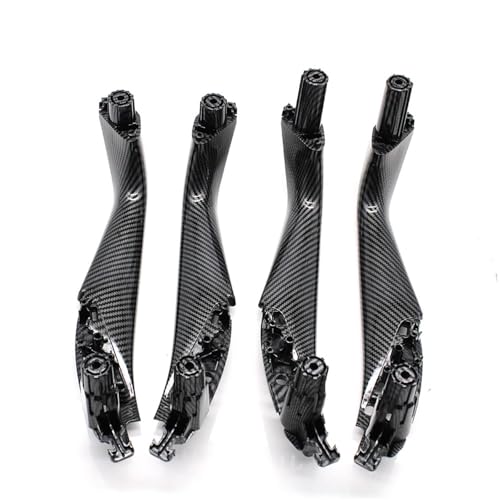 Avfpra Auto Innen Türgriff Für 5 Series M5 G30 G31 F90 2017-2022 51417438523 LHD RHD Links Rechts Carbon Fiber Innen Auto Türgriff Innen Abdeckung Trim(4Pcs Set-Carbon) von Avfpra