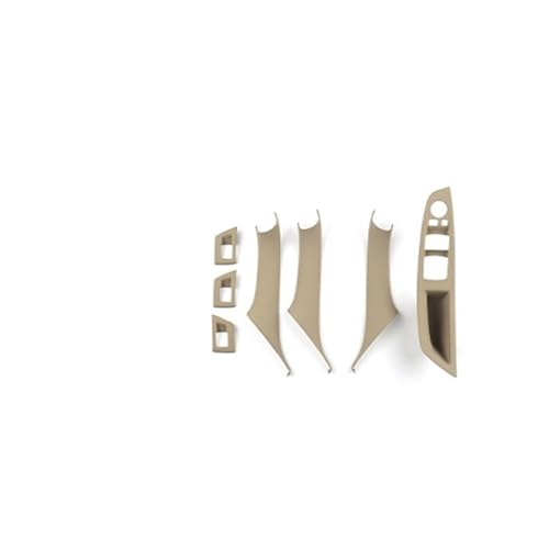 Avfpra Auto Innen Türgriff Für 520i 523i 525i 528i 530i F10 F11 5 Serie 2011-2015 2016 2017 ABS Passagier Tür Panel Griff Pull LHD RHD Innentürgriffe(RHD BEIGE) von Avfpra