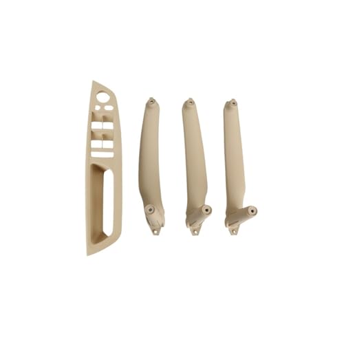 Avfpra Auto Innen Türgriff Für E70 E71 E72 X5 X6 2007-2014 LHD RHD Armlehne Auto Innen Tür Griff Innere Panel Pull Trim Abdeckung Griff Armlehne Innentürgriffe(LHD Beige Model A) von Avfpra