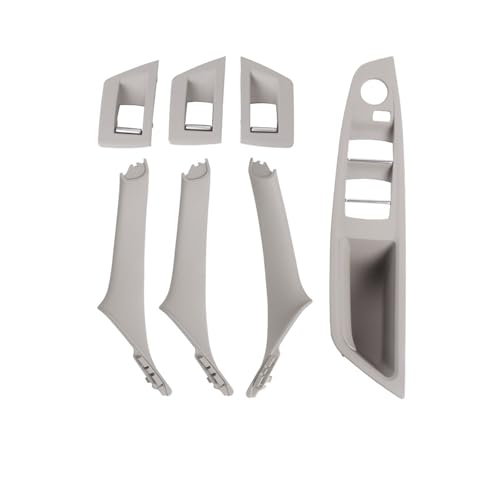 Avfpra Auto Innen Türgriff Für F10 F11 5 Serie 2010 2011 2012 2013 2014 2015 2016 2017 Auto Innen Tür Griff Trim Fenster Schalter Panel Griff Set Innentürgriffe(RHD Gray) von Avfpra