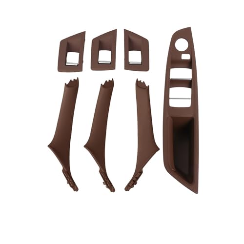 Avfpra Auto Innen Türgriff Für F10 F11 5 Serie 2010 2011 2012 2013 2014 2015 2016 2017 Auto Innen Tür Griff Trim Fenster Schalter Panel Griff Set Innentürgriffe(RHD Red) von Avfpra